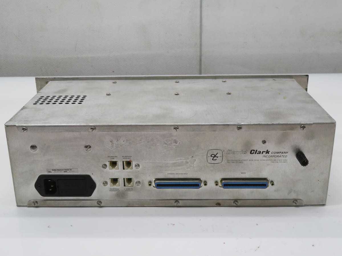 David Clark MCIC-BU Multi-Channel Desktop Intercom T236262 - AUTOMATION & CONTROLS