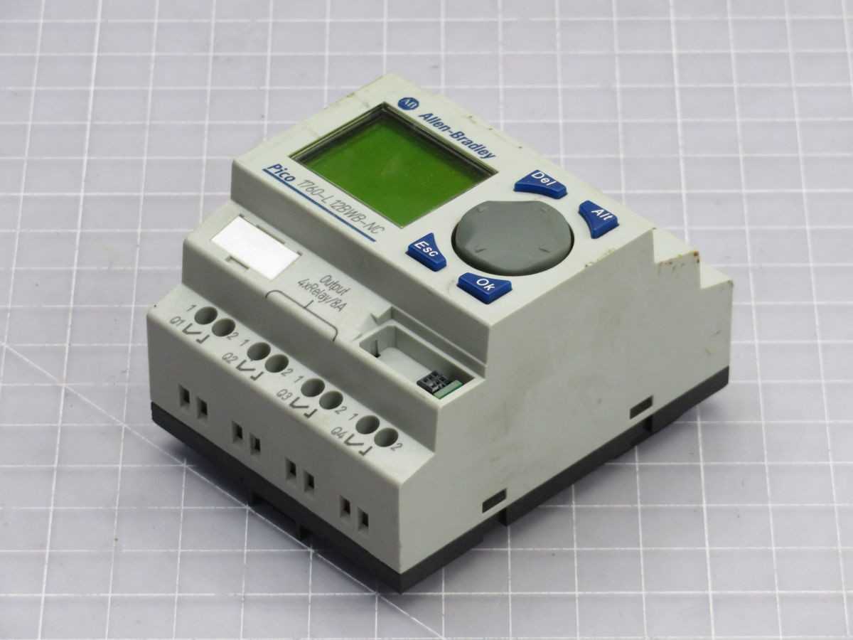 ALLEN BRADLEY 1760-L12BWB-NC CONTROLLER MODULE T248240 - AUTOMATION & CONTROLS