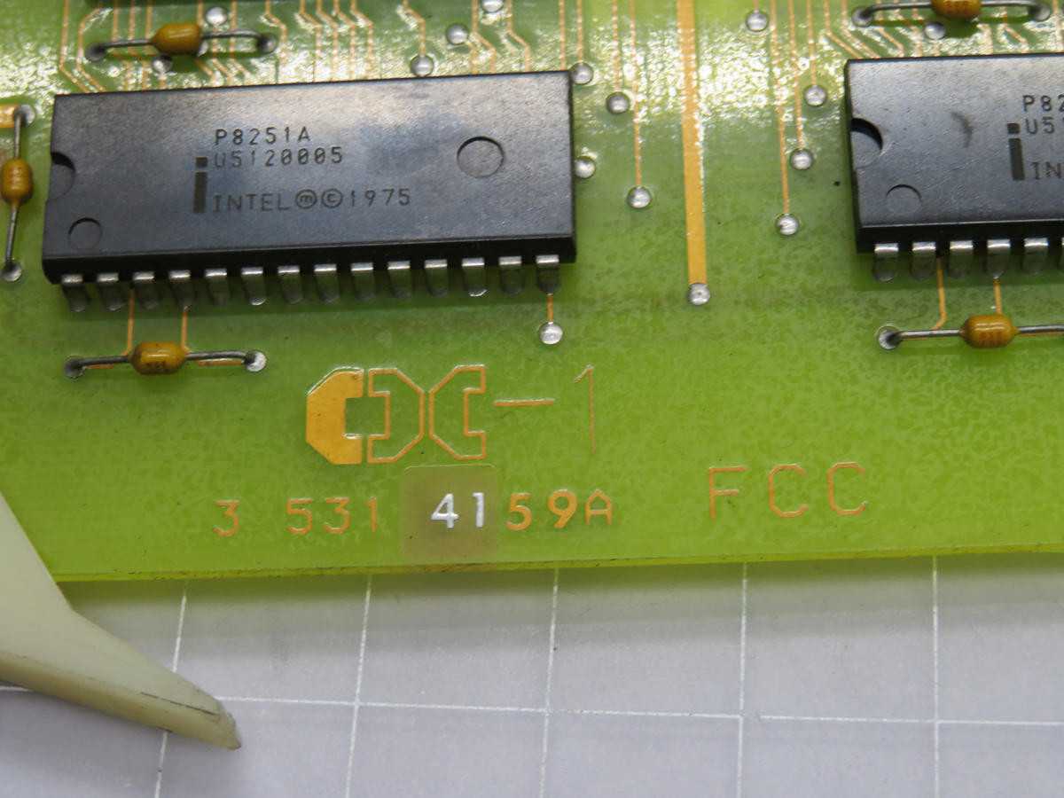 Cincinnati Milacron 3 531 4159 A PC Board PLC Add-On Board T215394 - OPERATOR CONTROLS