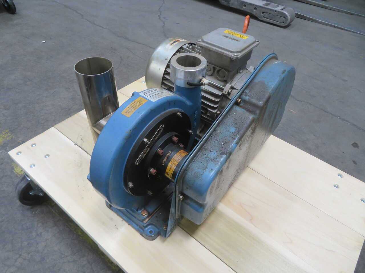 Secomak Model 428 High-Velocity Centrifugal Air Blower - CENTRIFUGAL BLOWER Secomak Model 428 High-Velocity Centrifugal Air Blower - CENTRIFUGAL BLOWER