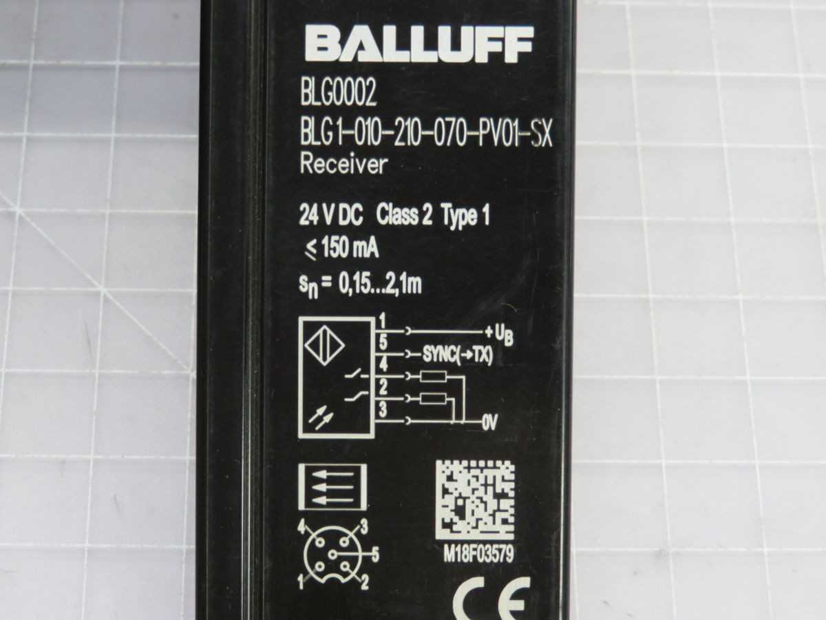 Balluff BLG0002 Receiver BH0135 - Precision Industrial Equipment - SENSORS