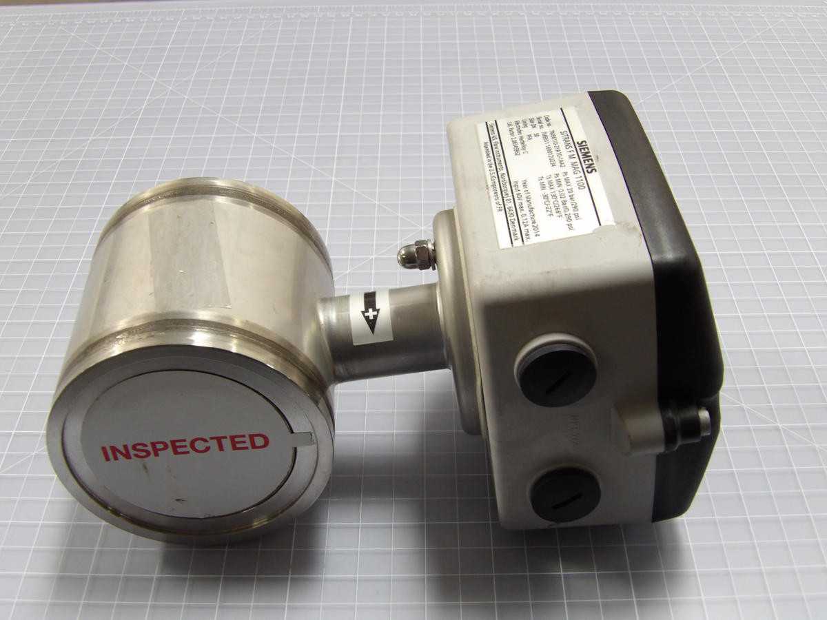 SIEMENS 7ME6110-2YA10-1AA2 SITRAN FM MAG 1100 SITRANS FM ELECTROMAGNETIC FLOW SENSOR 60V MAX SIZE DN - PRESSURE TRANSMITTER