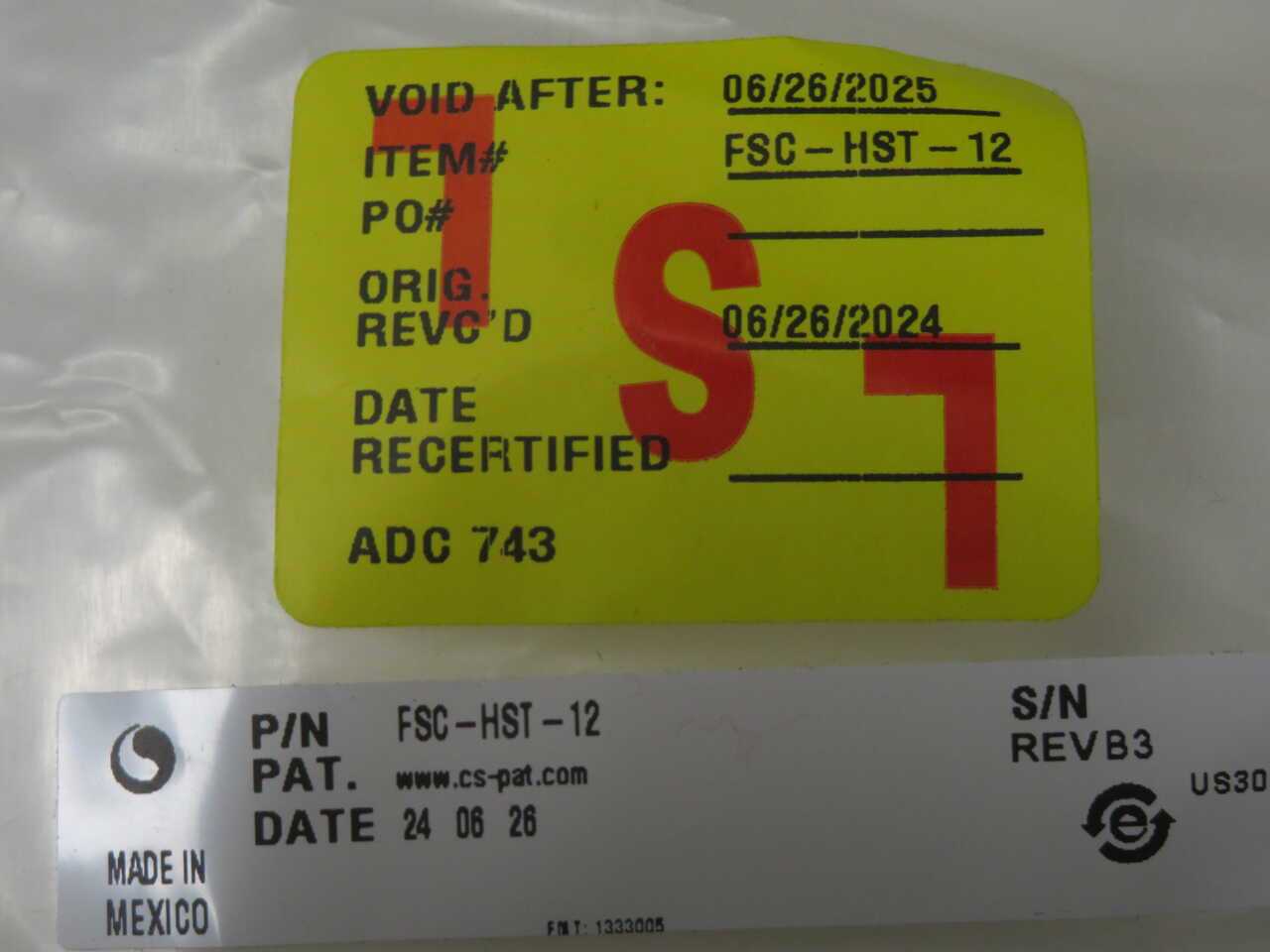 LOT OF 50 COMMSCOPE FSC-HST-12 FIBER SPLICE CHIPS T272420 - FIBER OPTIC CABLE