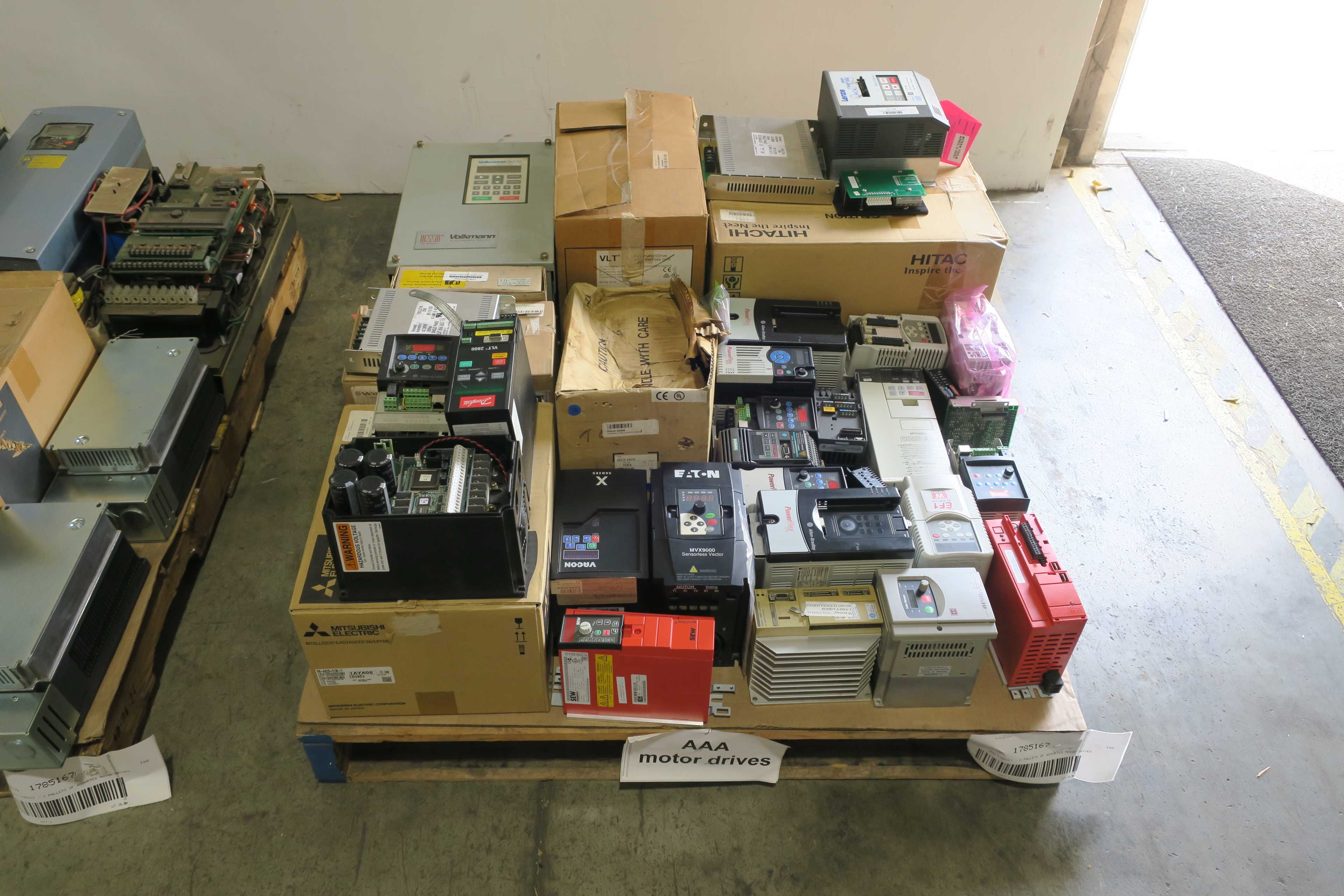 SKU 1785167 - 2 Pallets Of Assorted Motor Drives - MOTOR DRIVES