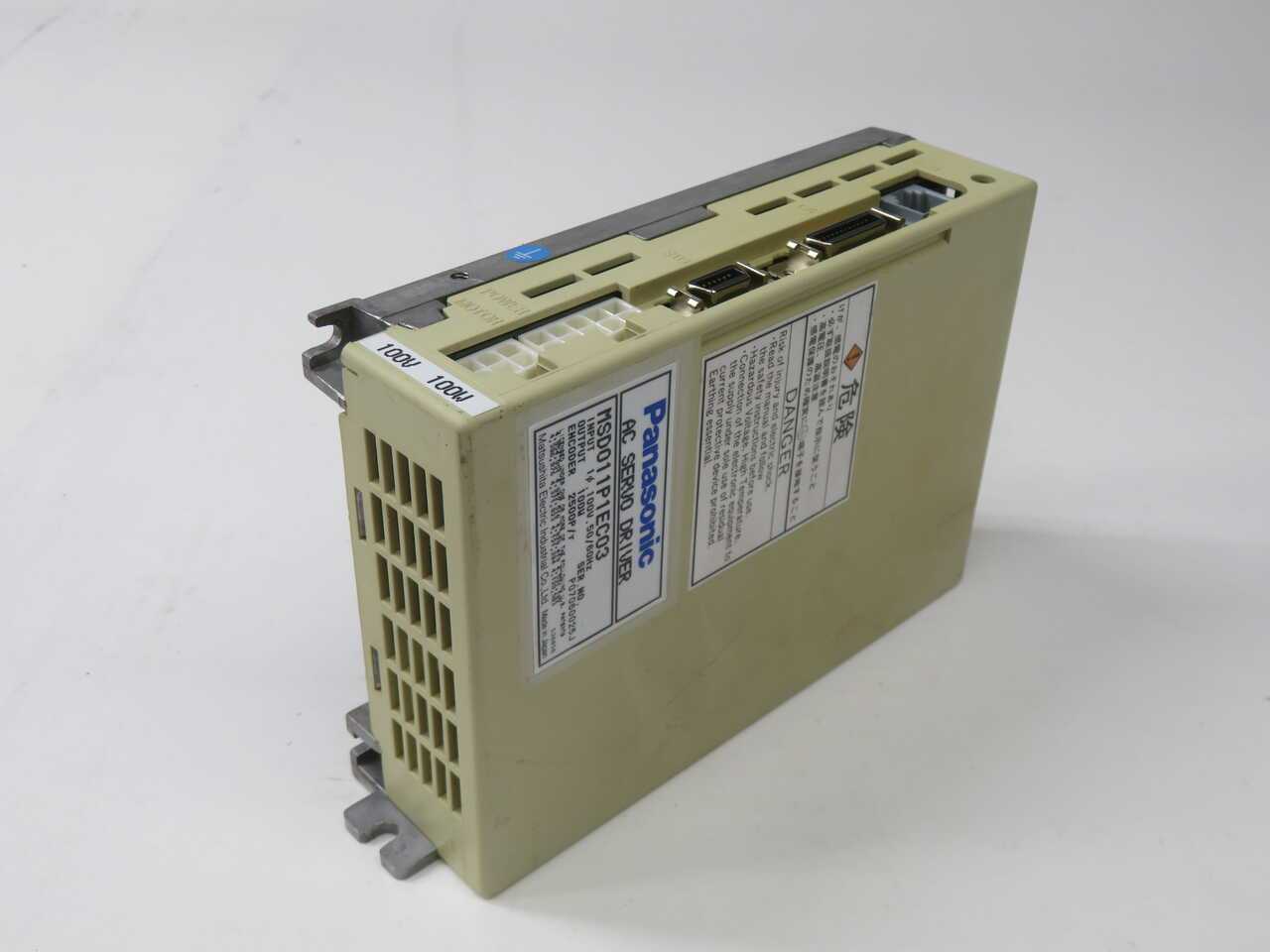 Panasonic MSD011P1EC03 AC Server Driver T270270 - SERVO