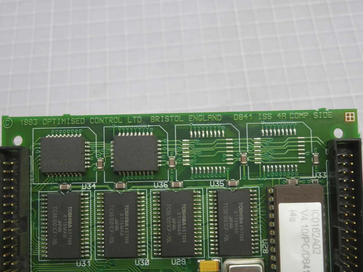 OPTIMISED CONTROL NMP002-504 CONTROL BOARD T244872 - SERVO