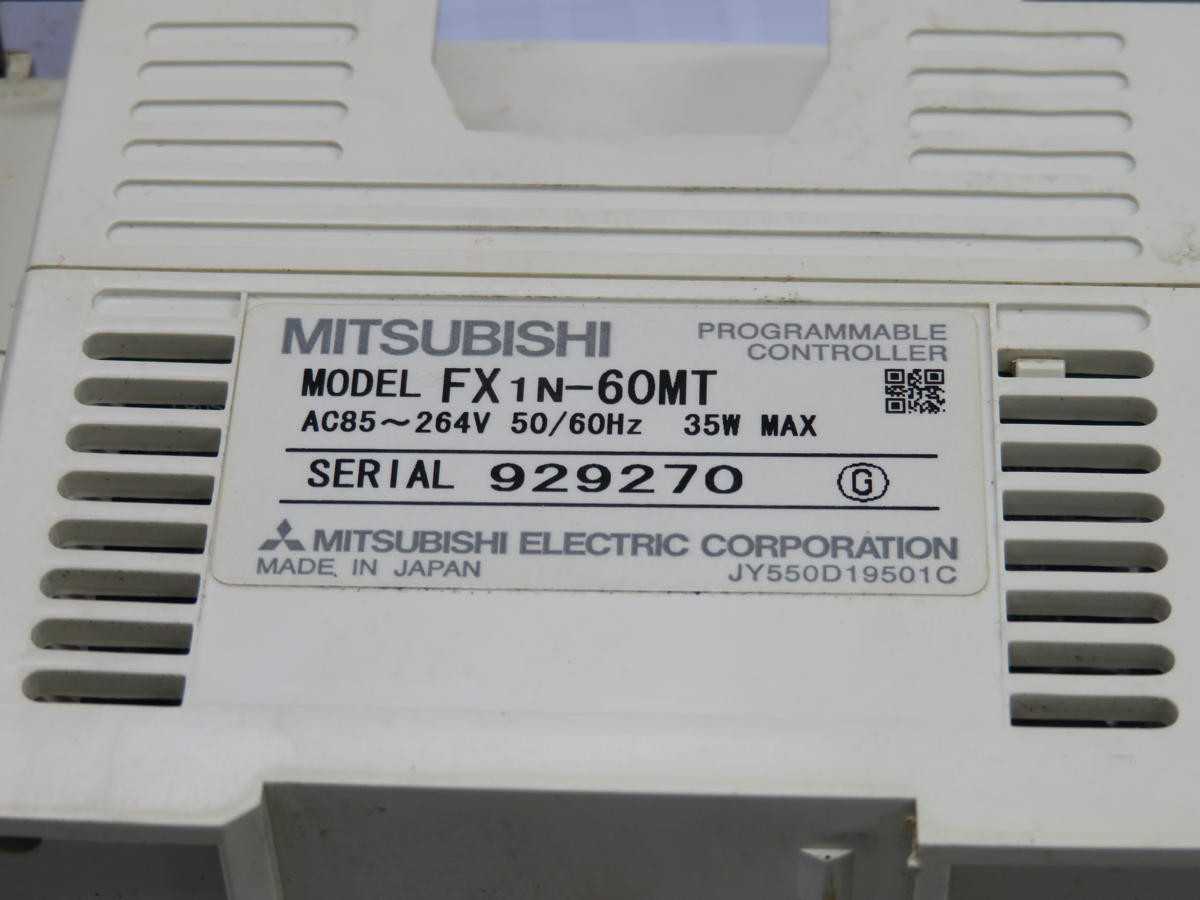 MITSUBISHI FX1N-60MT PLC PROGRAMMING CONTROLLER T211441 - PLC MODULES