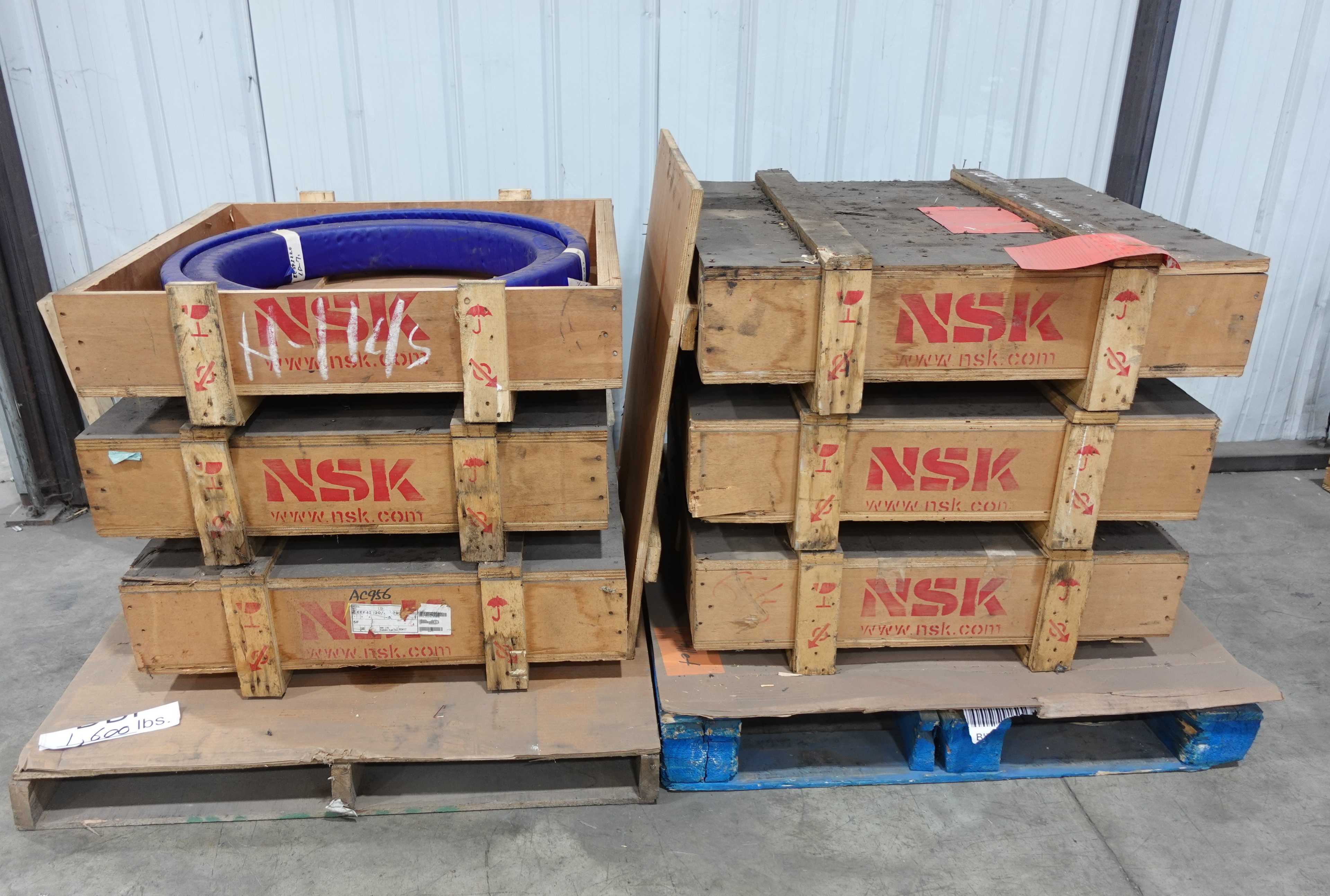 SKU 1766552 - LOT OF 6 NSK EE843220/843290 ROLLER BEARINGS - BEARINGS