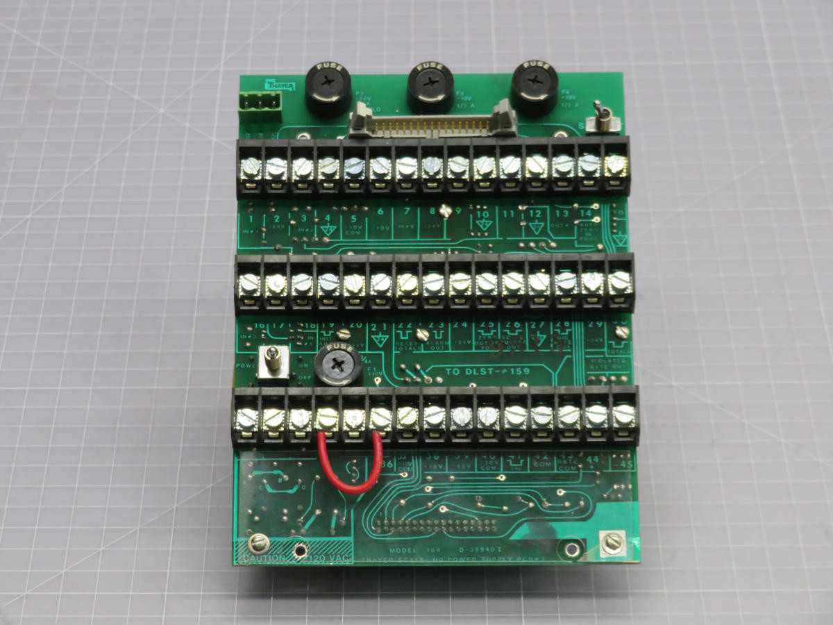 THAYER SCALES 164 D-35940I POWER SUPPLY T215313 - PCB CIRCUIT BOARDS