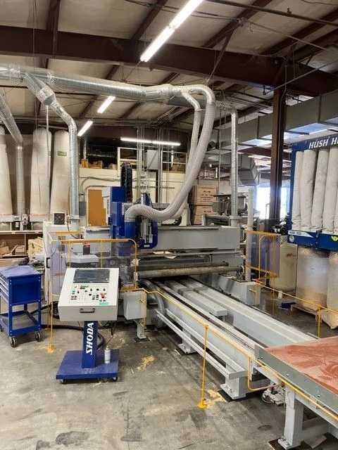 2022 Shoda NC-163SU CNC Router - 102.3X51.1" Table, 24000 RPM, 13.4 HP, FANUC 0I-MF Control, 3 Axes - CNC ROUTERS