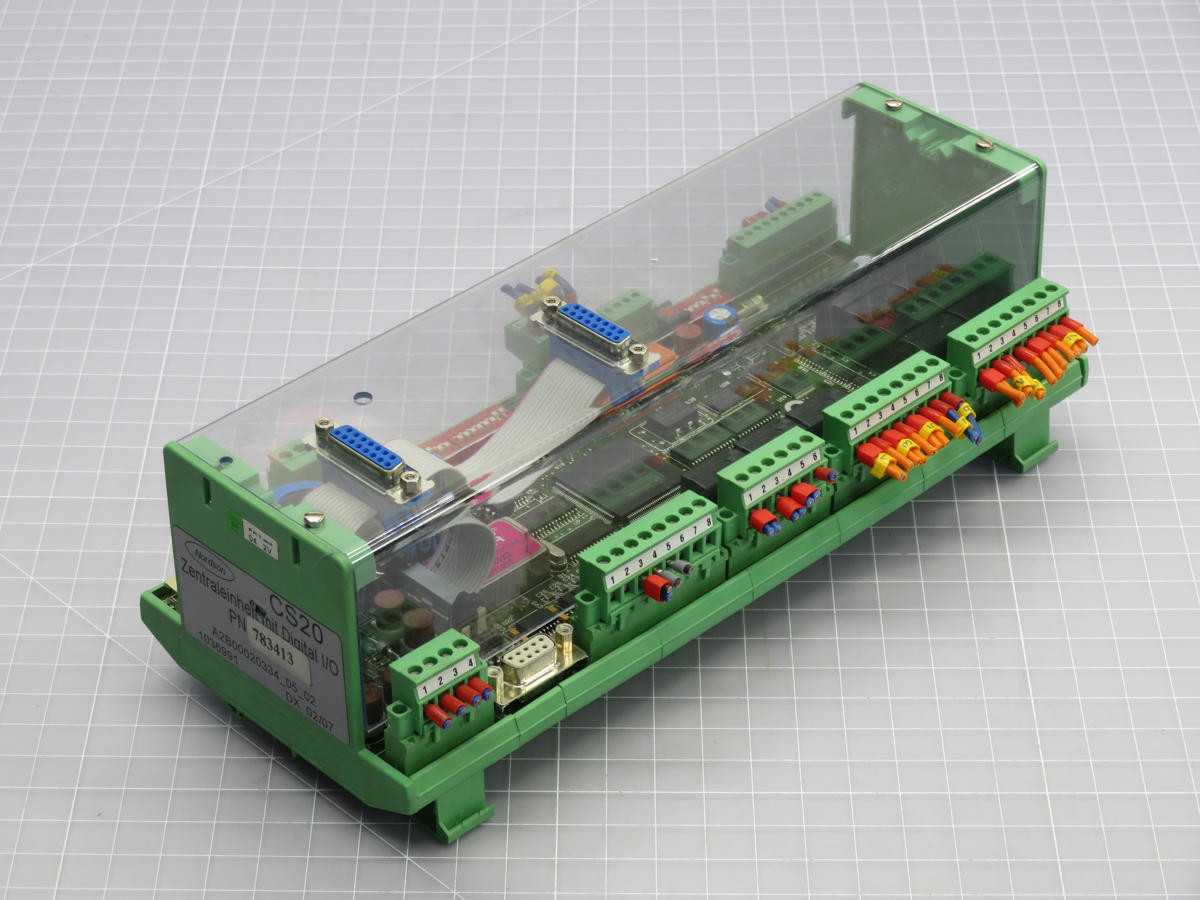 NORDSON 783413 CS20 ZENTRALEINHEIT MIT DIGITAL I/O T218204 - PLC MODULES