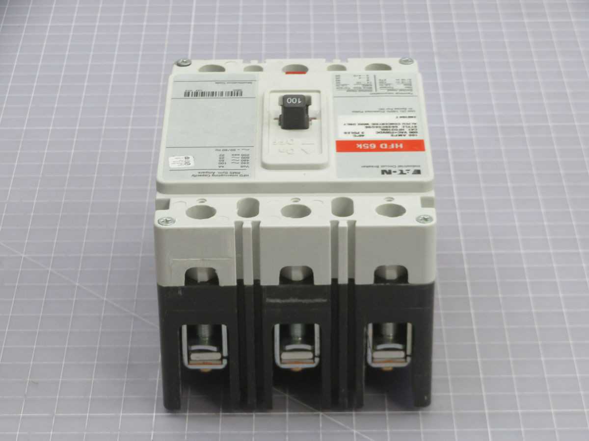 EATON HFD3100L MOLDED CASE CIRCUIT BREAKER T246219 - CIRCUIT BREAKERS