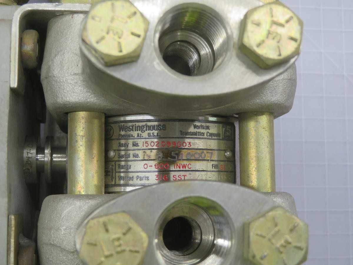 WESTINGHOUSE 1502D99G03 VARITRAK DIFFERENTIAL PRESSURE TRANSMITTER T225103 - PRESSURE TRANSMITTER