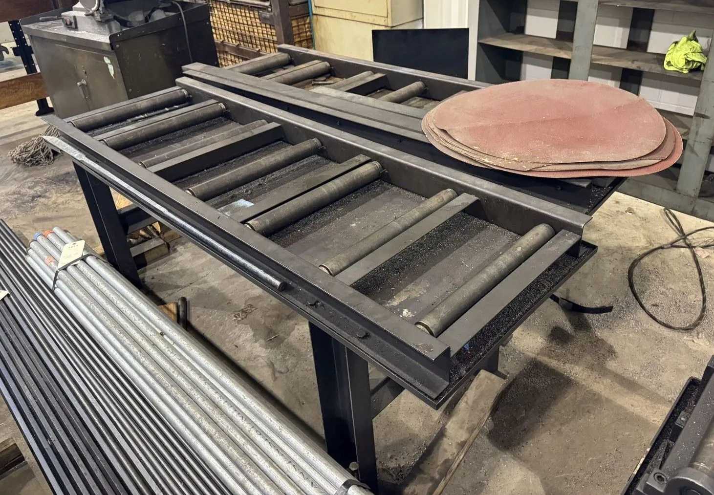 2003 AMADA HA-250W BAND SAW, 10" CAP, 5 HP, AUTOMATIC FEED, 220V 3-PHASE - HORIZONTAL BAND SAWS