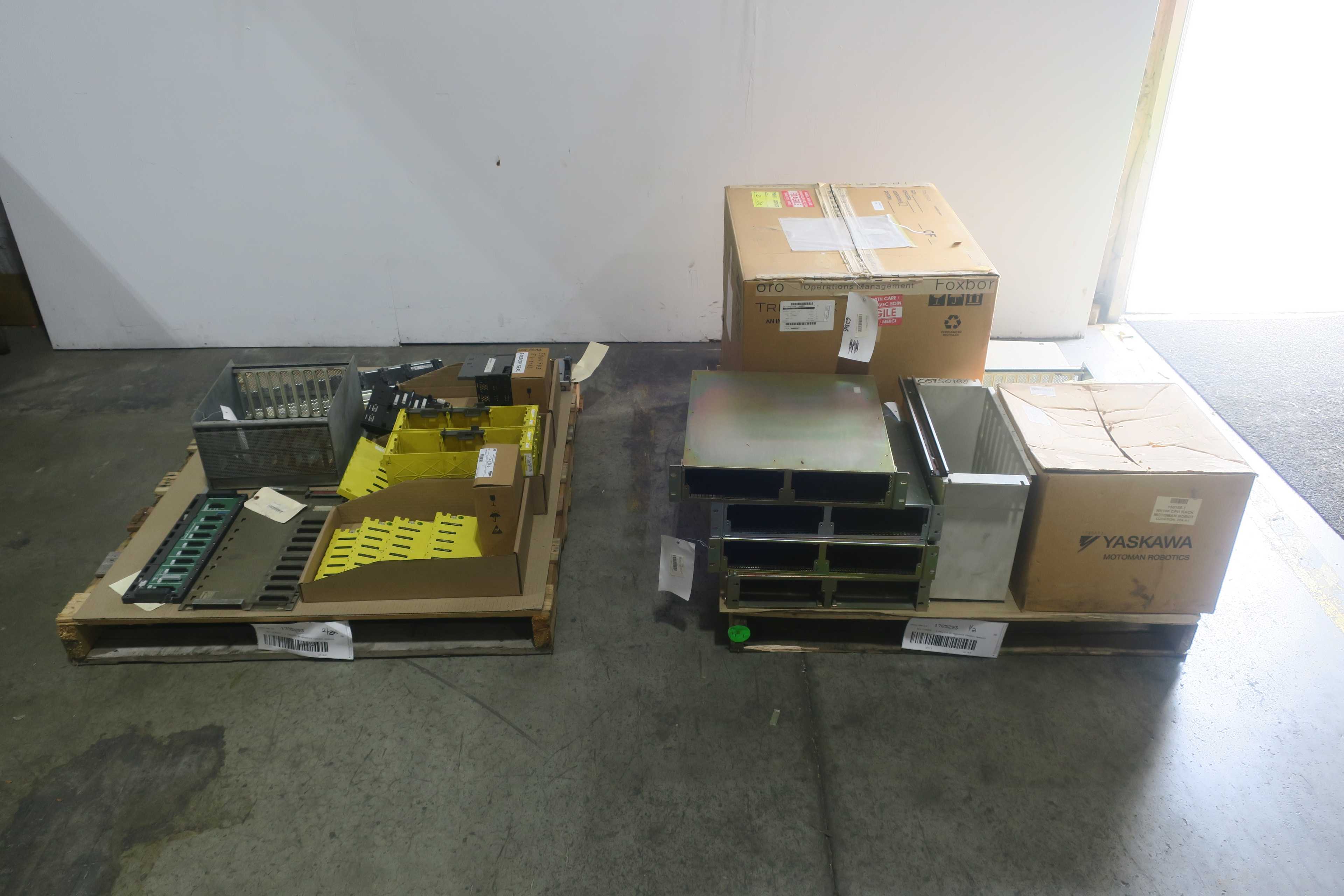 SKU 1785293 - 2 PALLETS OF ASSORTED CHASSIS MODULES - PLC MODULES
