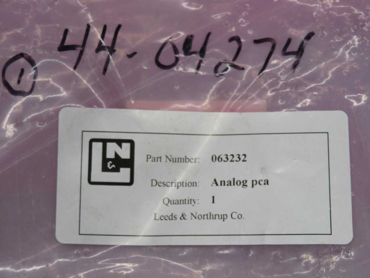 LEEDS & NORTHRUP 063232 CONTROL/INTERFACE BOARD T215266 - PCB CIRCUIT BOARDS