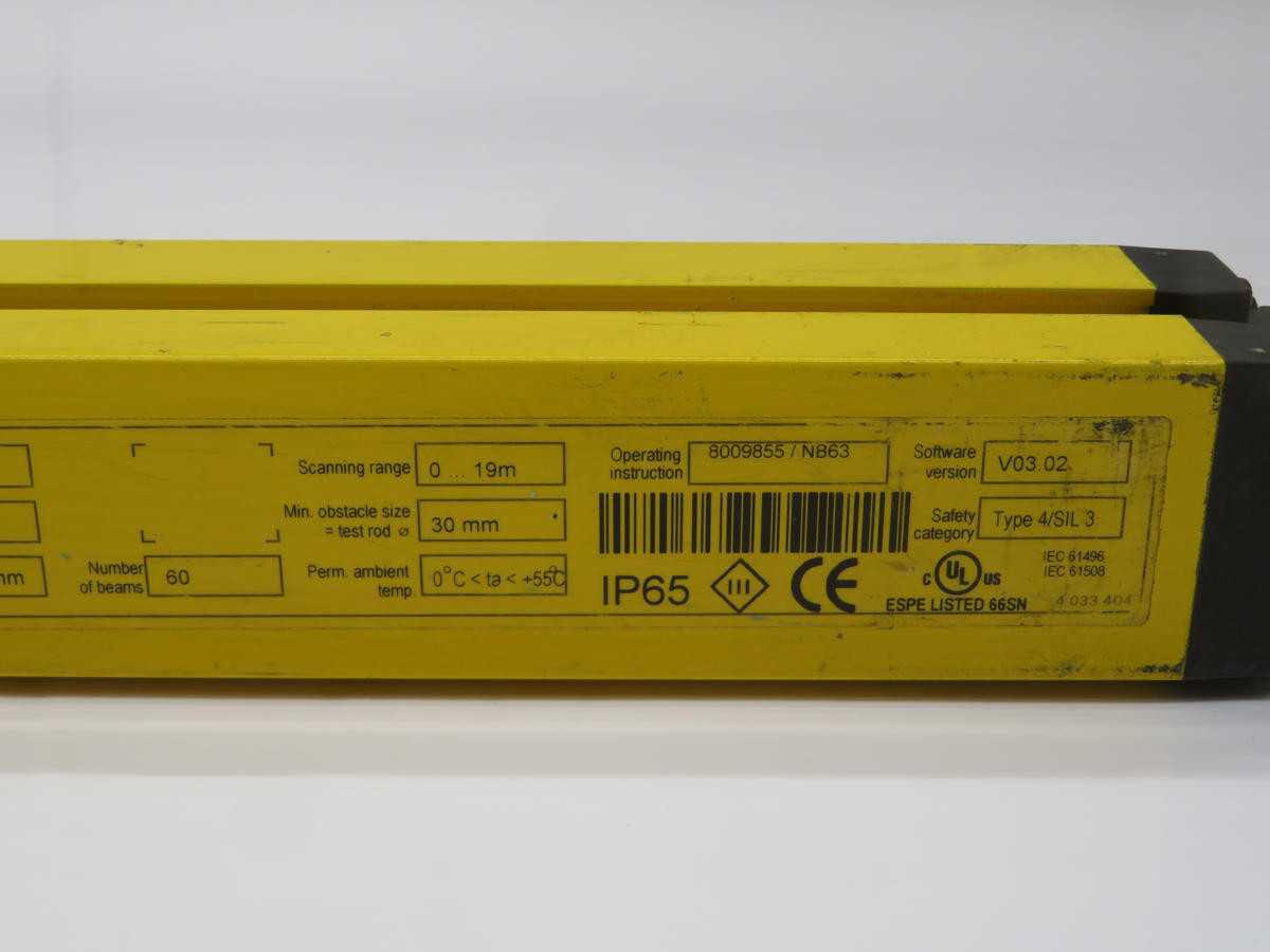 SICK C40S-1203CAC SAFETY LIGHT CURTAINS T219112 - SENSORS
