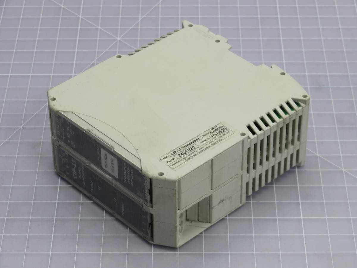 VOSSLOH-SCHWABE CIP-1T-15.6/10.4 KHZ 2401020 CIP-1T TRANSMITTER T238790 - AUTOMATION & CONTROLS