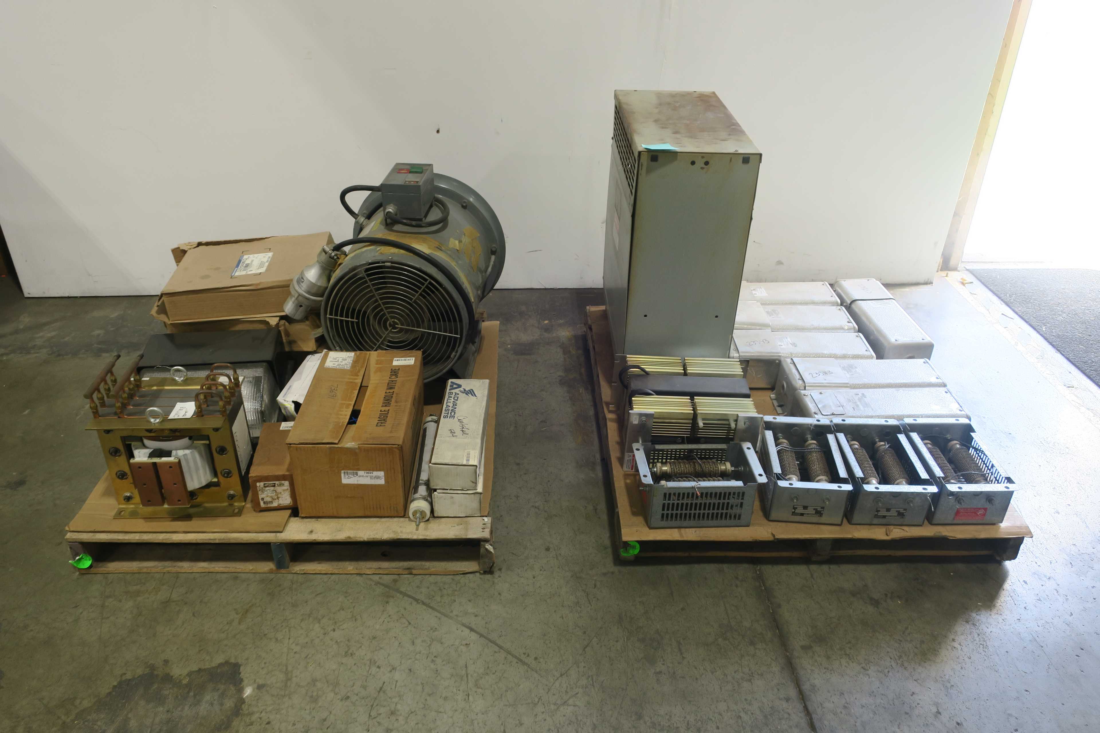 SKU 1786659 - 2 PALLETS OF ASSORTED ELECTRICAL - ELECTRICAL COMPONENTS