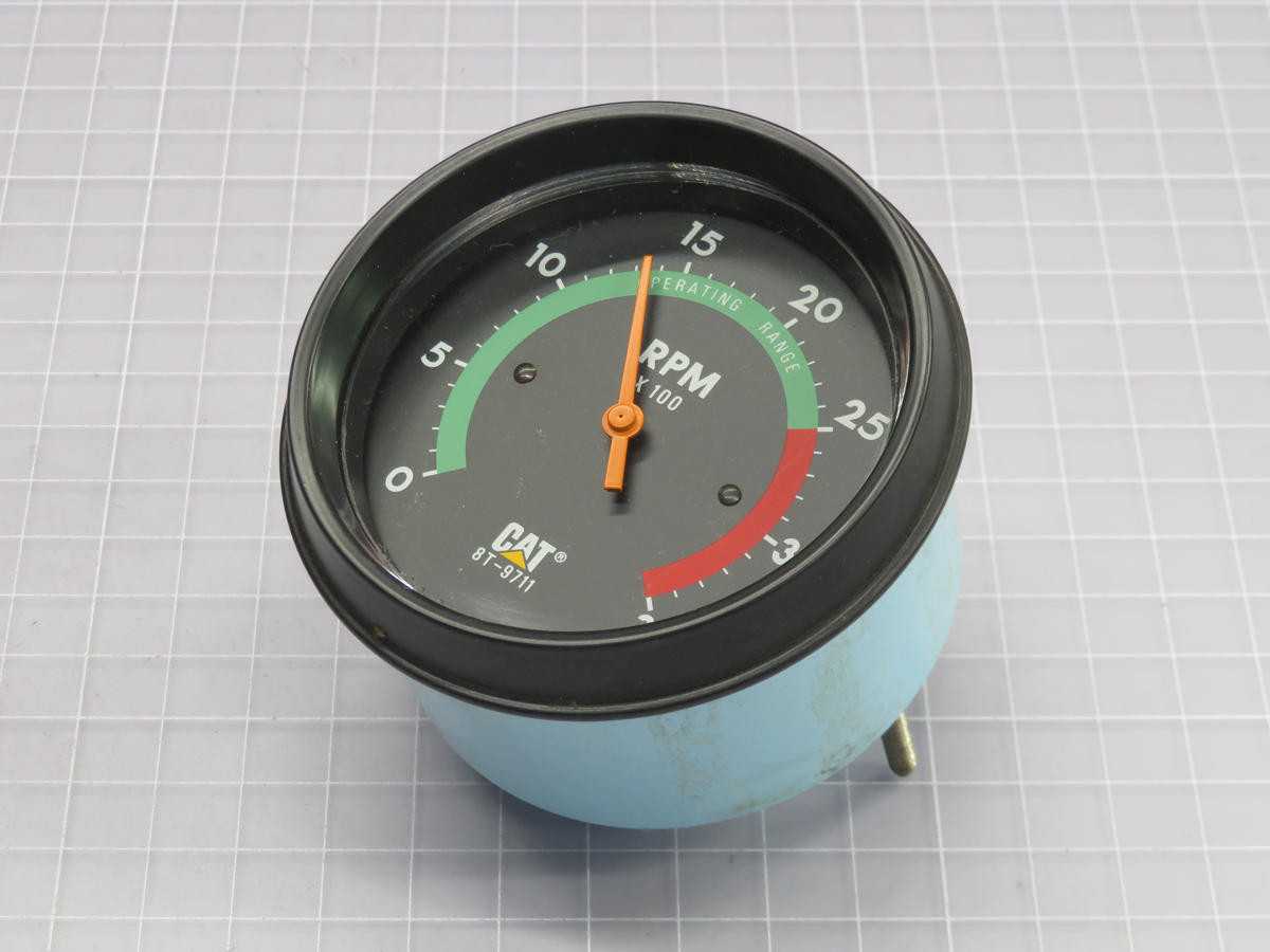 CATERPILLAR 8T-9711 ELECTRIC TACHOMETER - CONSTRUCTION EQUIPMENT PARTS