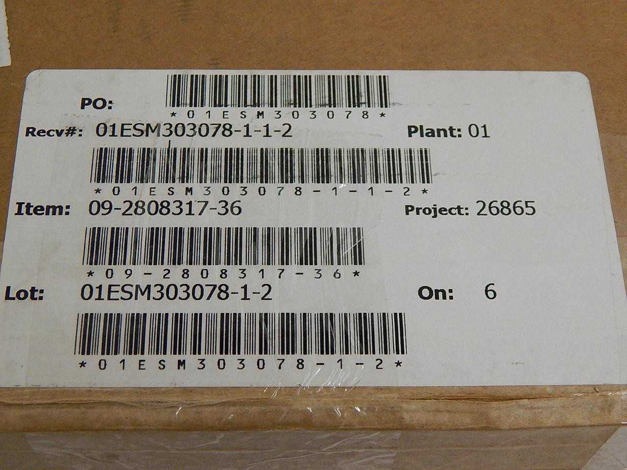 W1478 P1 JTRUT3 Connector Cable T101713 09-2808317-36 67032 - MULTIPLE CONDUCTOR CABLE