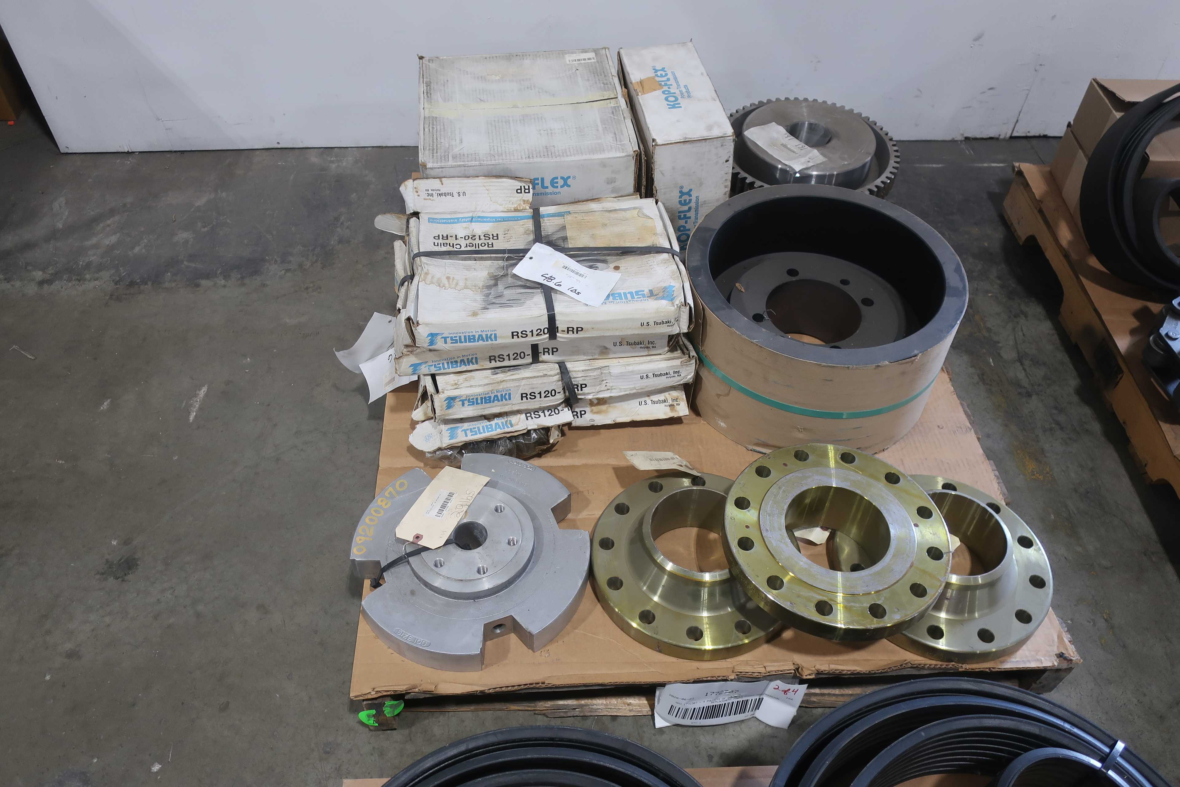SKU 1772307 - 4 PALLETS OF ASSORTED POWER TRANSMISSION REPLACEMENT PARTS - POWER TRANSMISSION