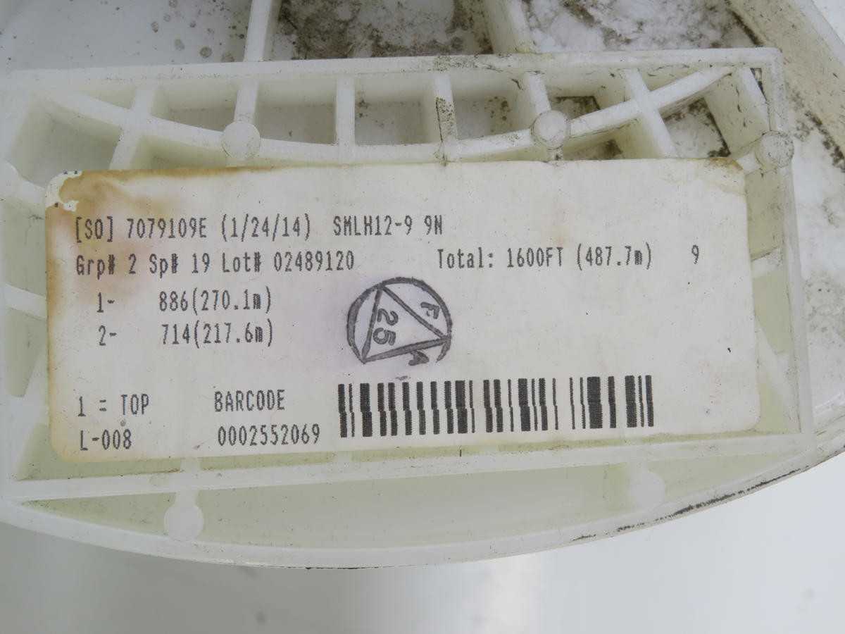 LOT OF 1600 FT CARLISLE 7079109E WIRE/CABLE T225540 - ELECTRICAL WIRE