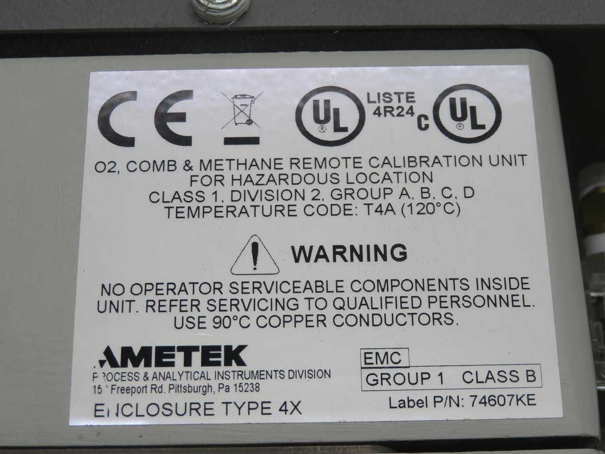 Ametek 74607KE Remote Calibration Unit T207550 - FILTER, REGULATOR & LUBRICATOR COMBOS
