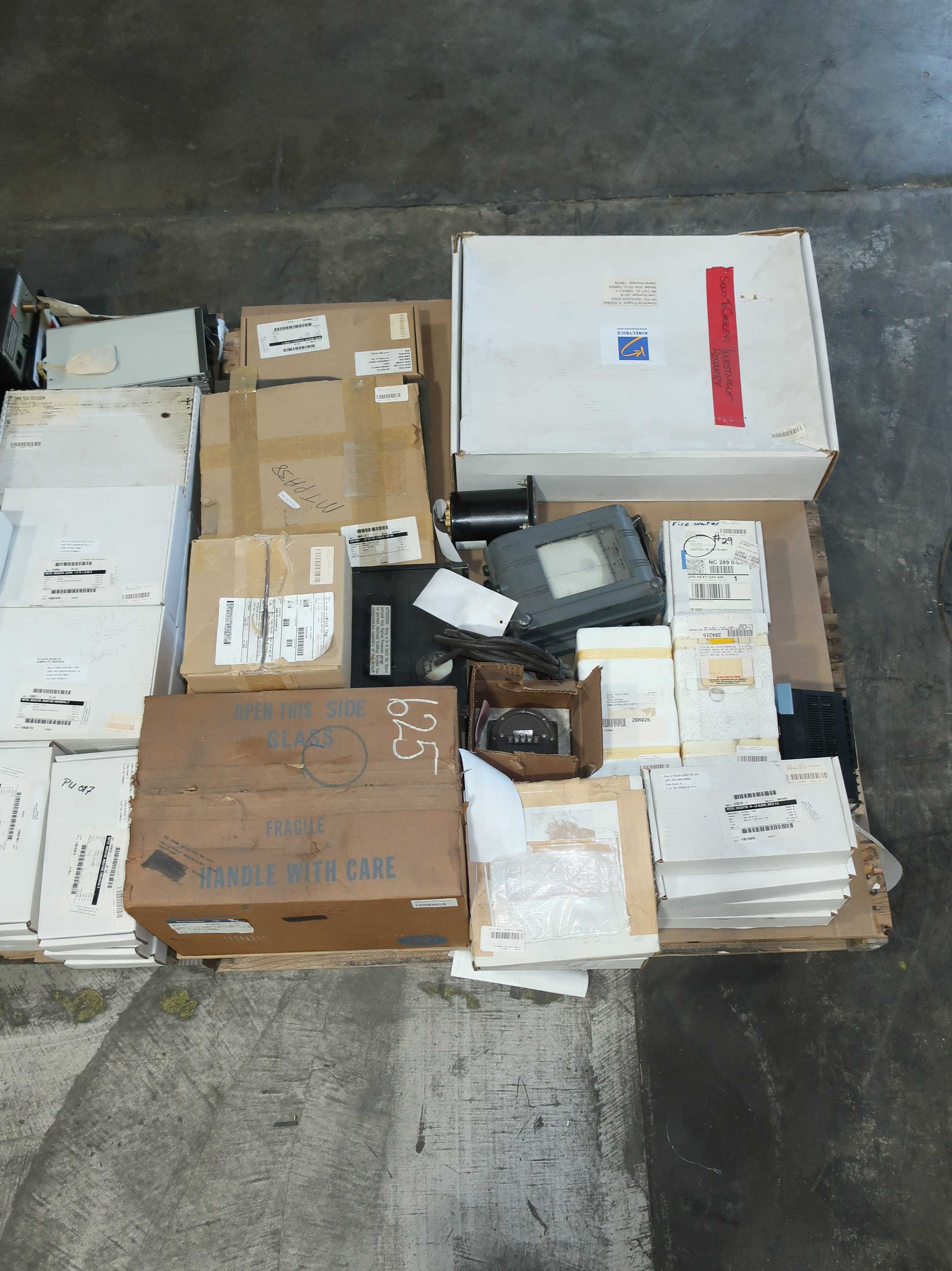 SKU 1775624 - 2 PALLETS OF ASSORTED PANEL METERS - PANEL METERS
