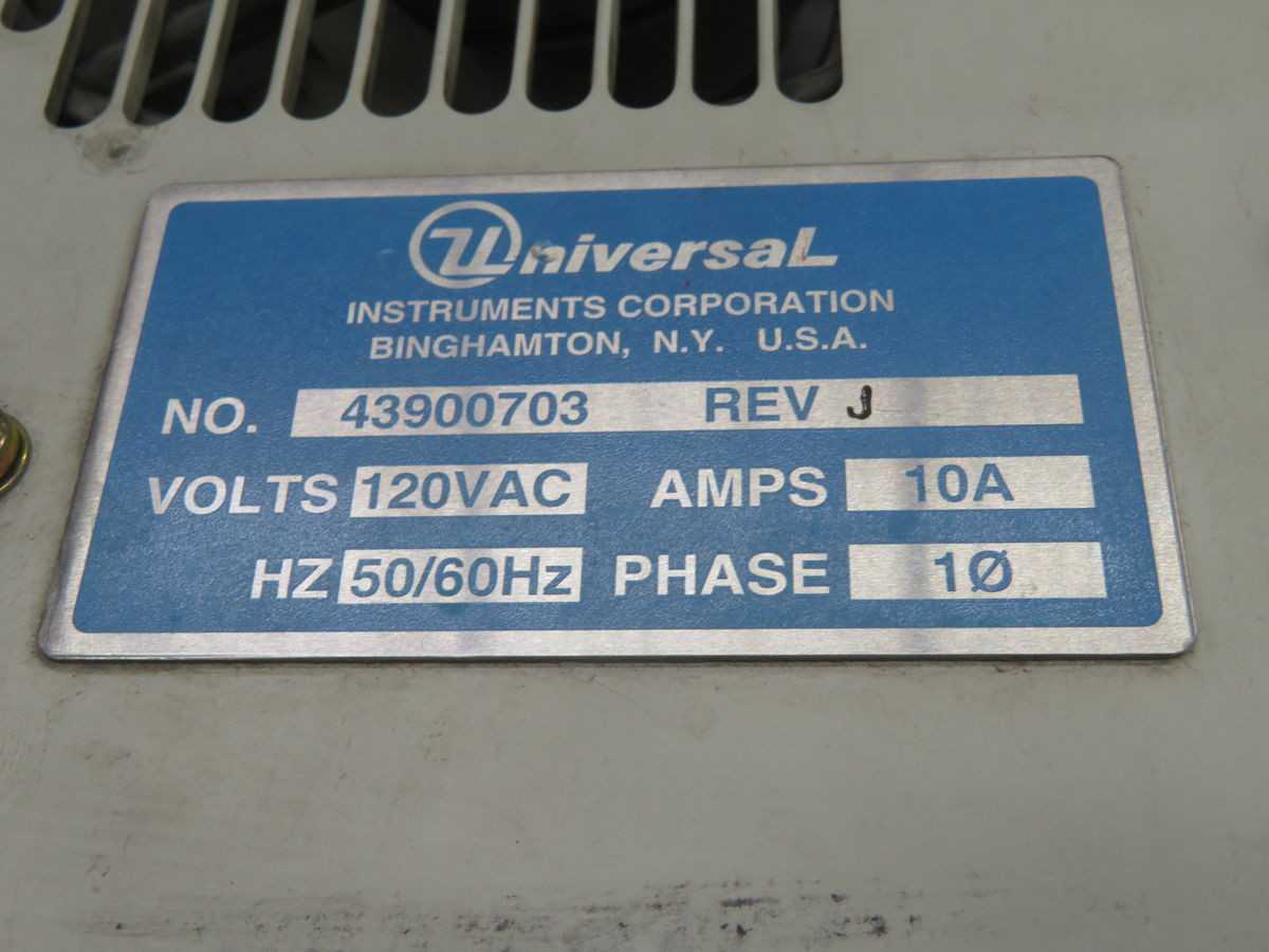 UNIVERSAL INSTRUMENTS 43900703 FAN ASSEMBLY T243842 - COOLING FAN