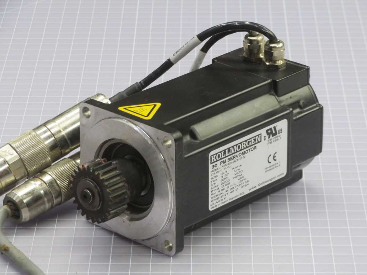 KOLLMORGEN AKM42S-GCSN2-02 SERVO MOTOR T260807 - SERVO MOTORS