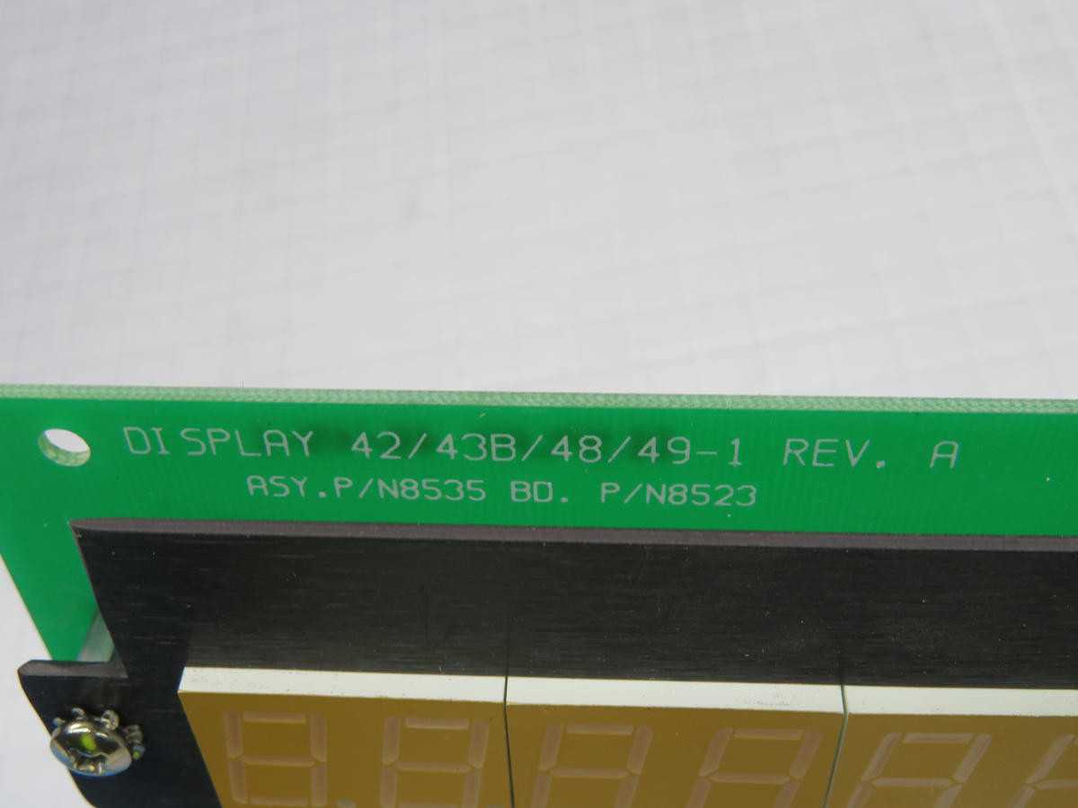 THERMO ENVIRONMENTAL 8535 P/N88535 DRIVER DISPLAY PC BOARD T217241 - PCB CIRCUIT BOARDS