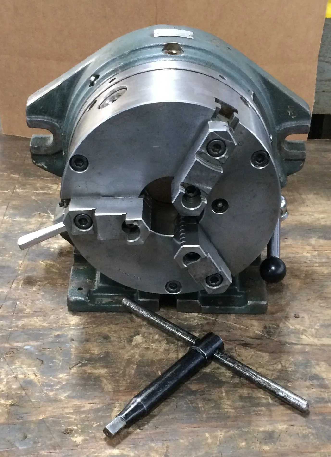 Yuasa Model 550-007 - 8" Rotary Indexer for Precision Machining - MACHINING ACCESSORIES & TOOLING