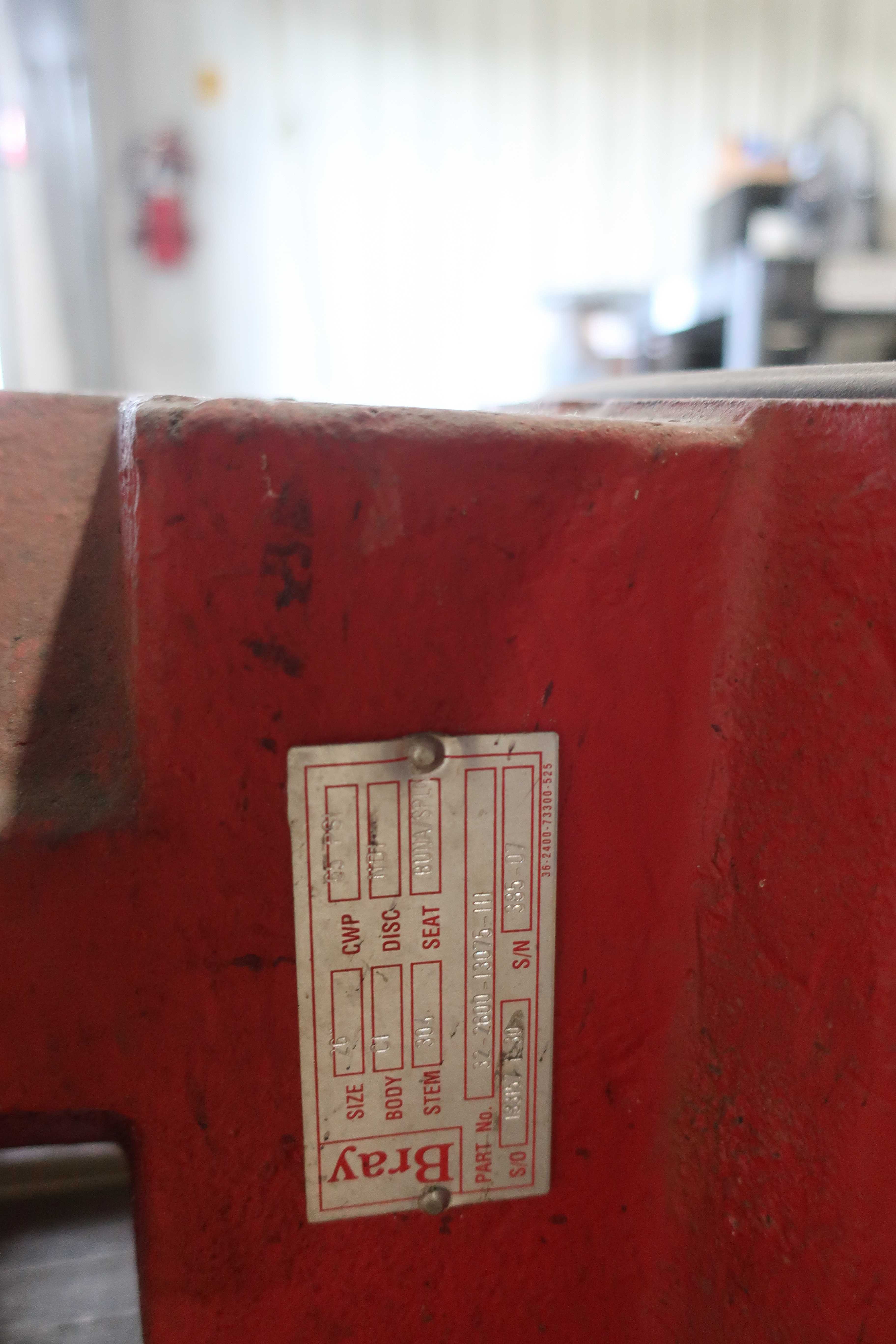 SKU 1772474 - BRAY 32-2600-13075-111 PNEUMATIC 26IN CONTROL VALVE - CONTROL VALVE