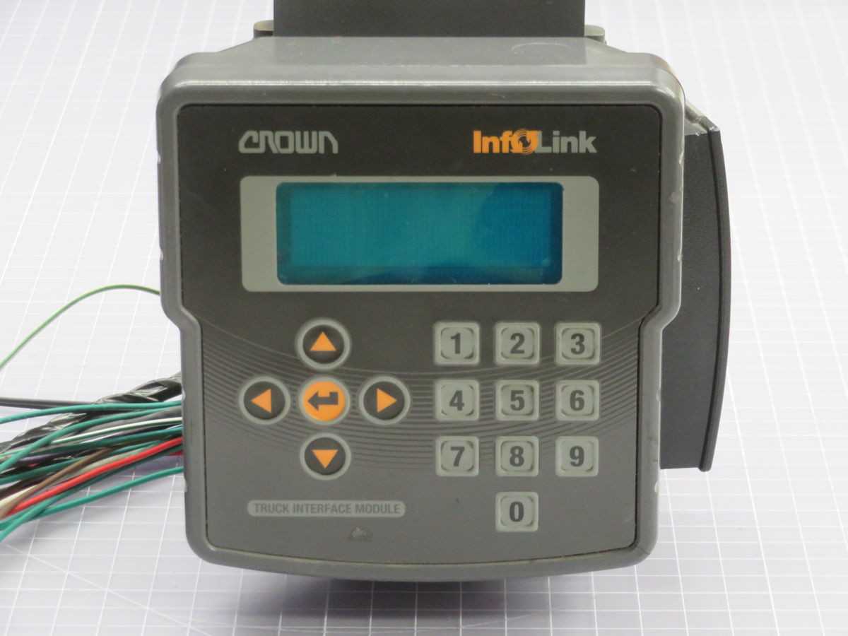 CROWN HD1505 INFOLINK INTERFACE MODULE CROWN TSP6500 TYPE E FORKLIFT T260515 - ELECTRIC MOTORS