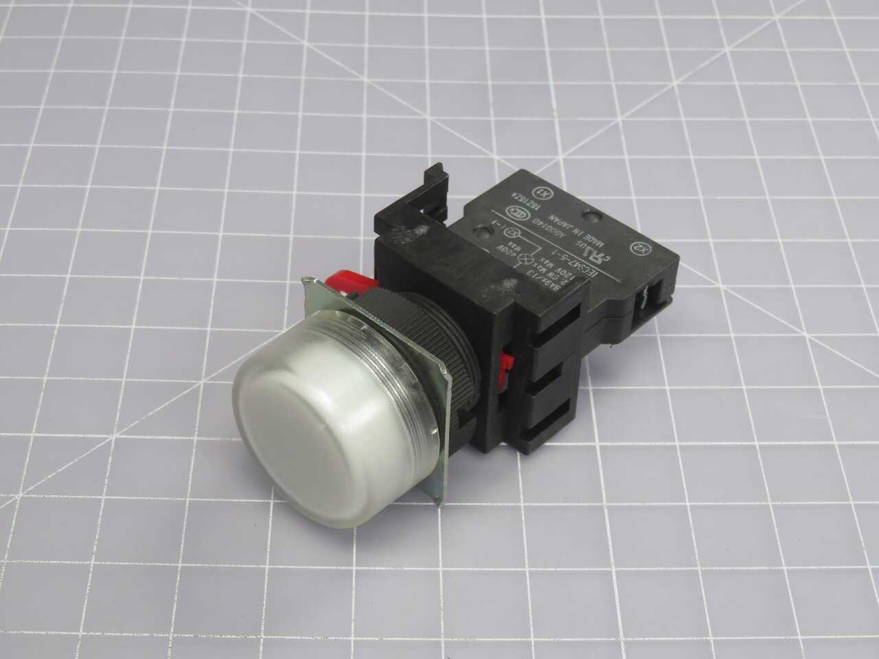 Lot Of 19 Omron A22-TN Lamp Socket Pushbutton Switches - SWITCHES