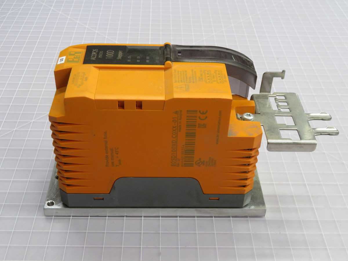 B&R 80SD100XD.COXX-01 STEPPER MOTOR MODULE T259675 - MOTOR DRIVES