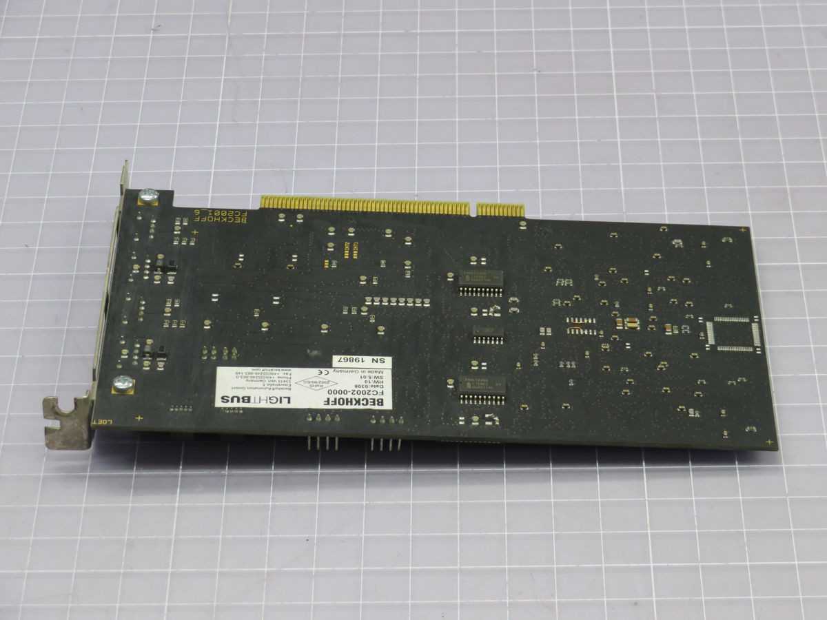 BECKHOFF FC2002-0000 INTERFACE CARD T255260 - PLC MODULES