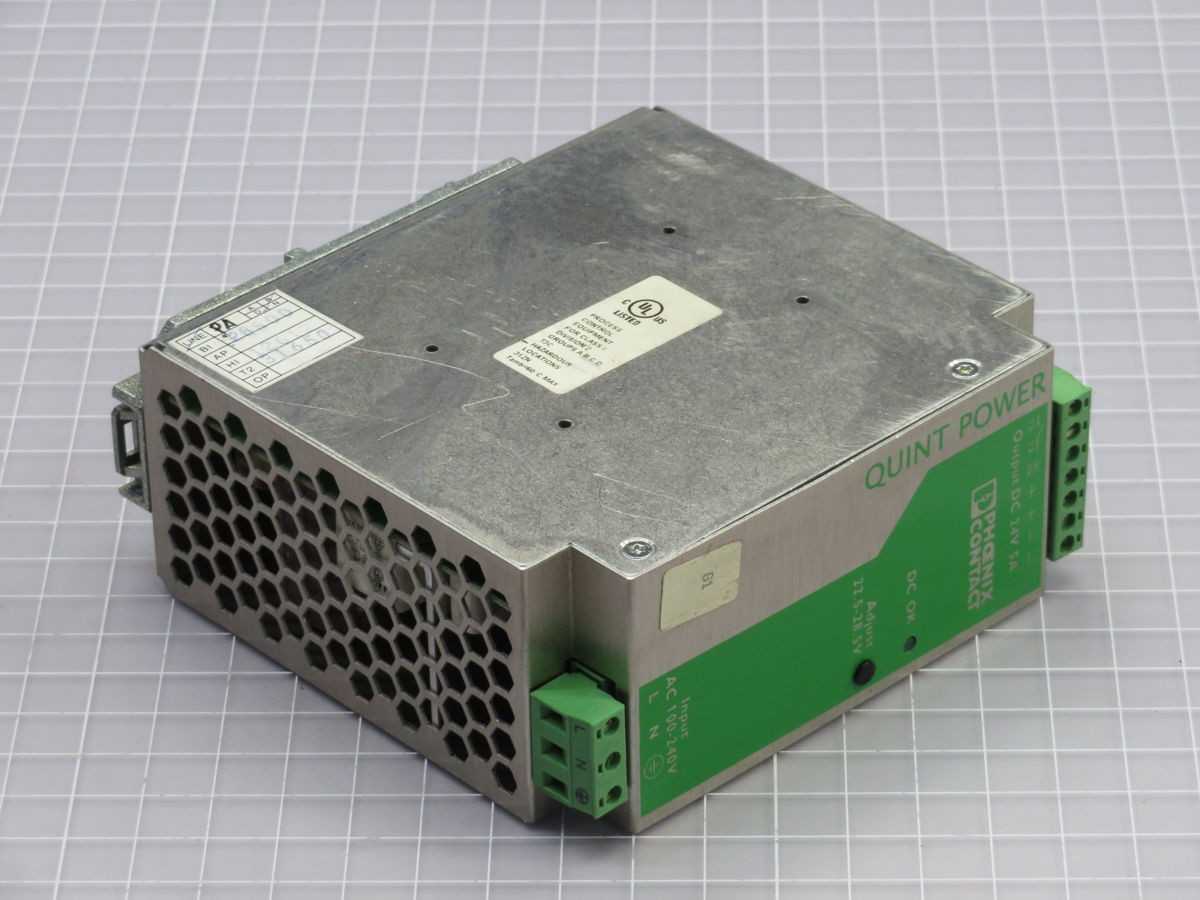 PHOENIX CONTACT QUINT-PS-100-240AC/24DC/5 POWER SUPPLY T256568 - POWER SUPPLIES