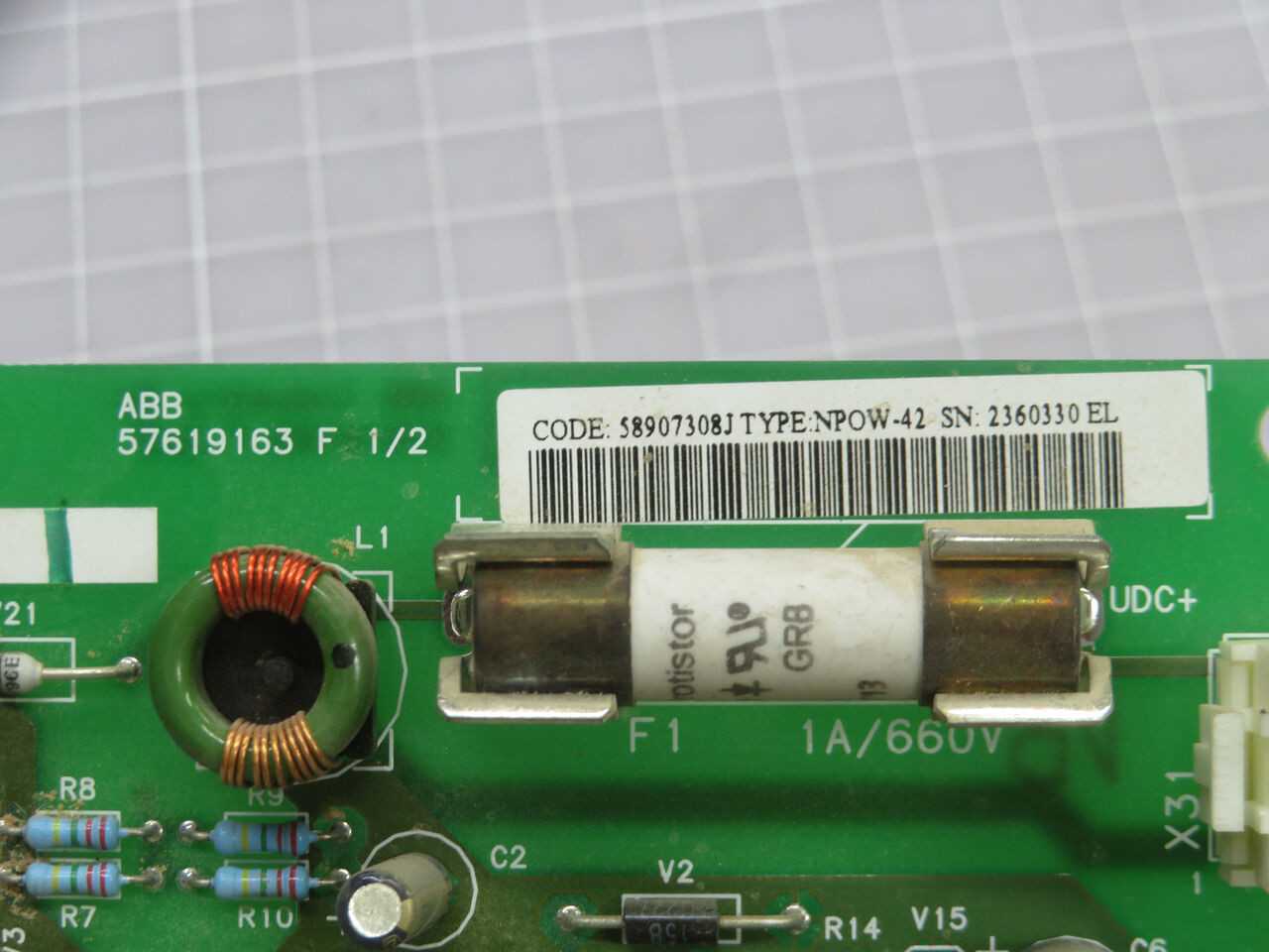 ABB 57619163 F 1/2 POWER SUPPLY BOARD T245565 - PCB CIRCUIT BOARDS