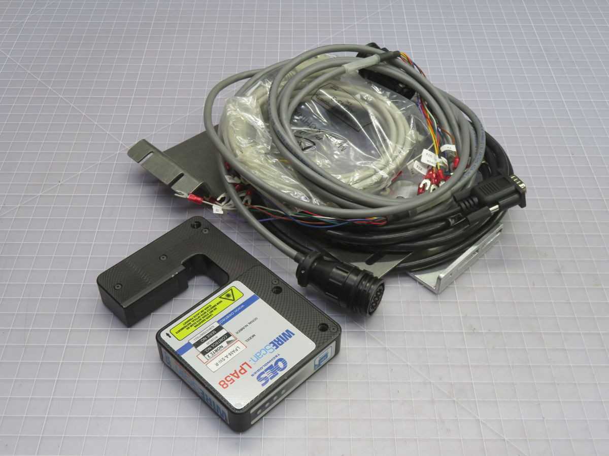 OES TECHNOLOGIES LPA58 LPA58-A-SW-R WIRESCAN DYNAMIC OPTICAL SENSOR T258196 - SENSORS OES TECHNOLOGIES LPA58 LPA58-A-SW-R WIRESCAN DYNAMIC OPTICAL SENSOR T258196 - SENSORS