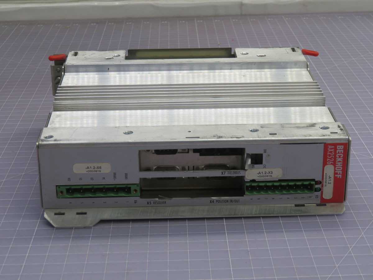 BECKHOFF AX2526-B200 MODULAR SERVO DRIVE T250669 - INDUSTRIAL PARTS