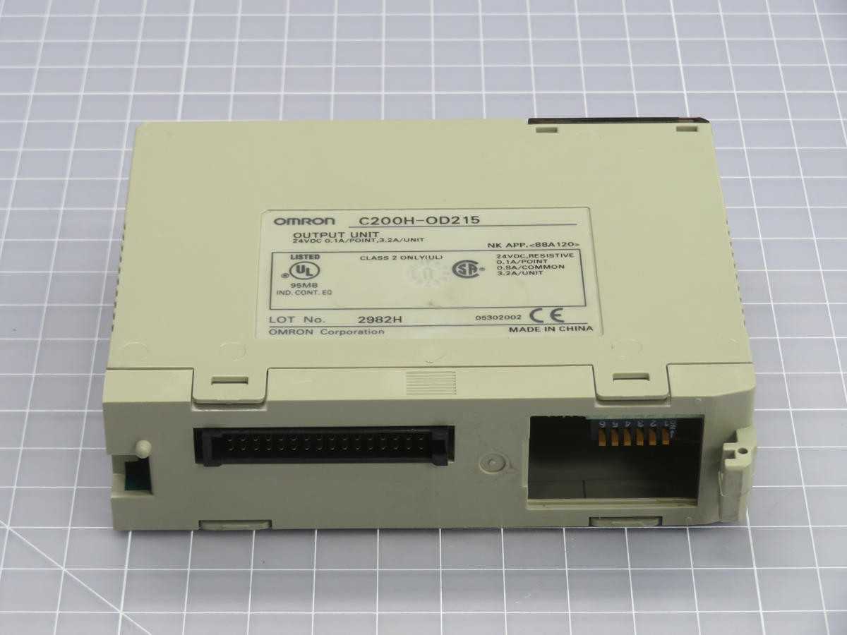 OMRON C200H-OD215 TRANSISTOR OUTPUT MODULE T239278 - PLC MODULES