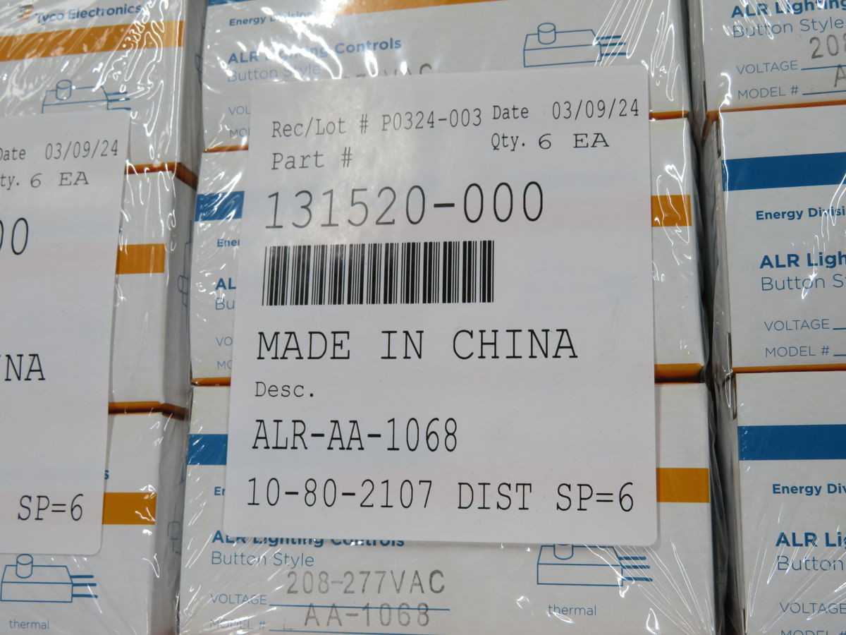 LOT OF 120 ALR AA-1068 PHOTO CONTROL SENSOR SWITCH T254920 - SENSORS