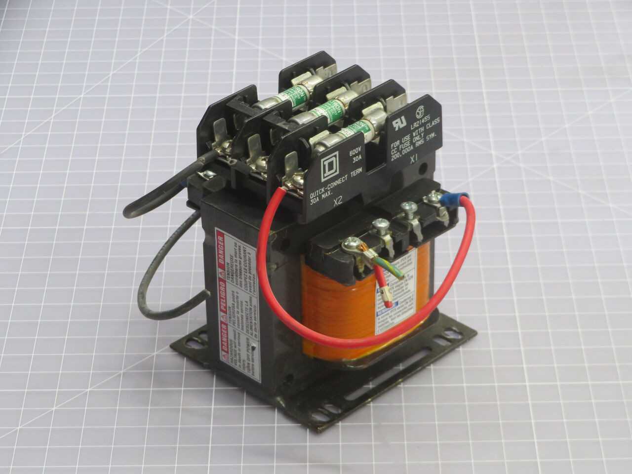 Square D 9070TF200D33 Industrial Control Transformer T245556 - CONTROL TRANSFORMERS Square D 9070TF200D33 Industrial Control Transformer T245556 - CONTROL TRANSFORMERS