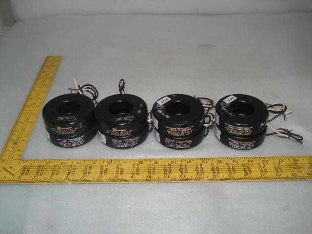 6 Cutler-Hammer ARL-301 300:5 Current Transformer T8963 - POWER TRANSFORMERS