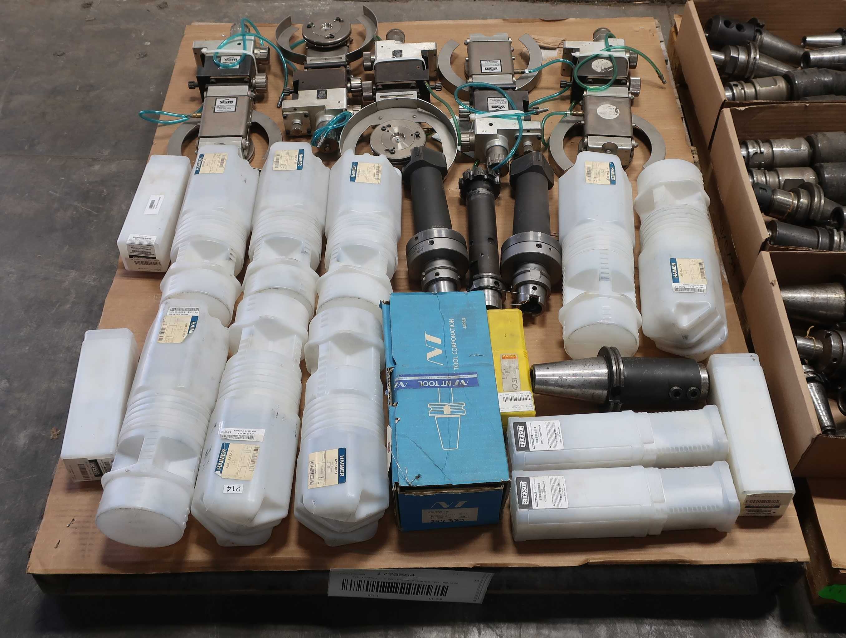 SKU 1770564 - 2 PALLETS OF ASSORTED TOOL HOLDERS - MACHINING EQUIPMENT