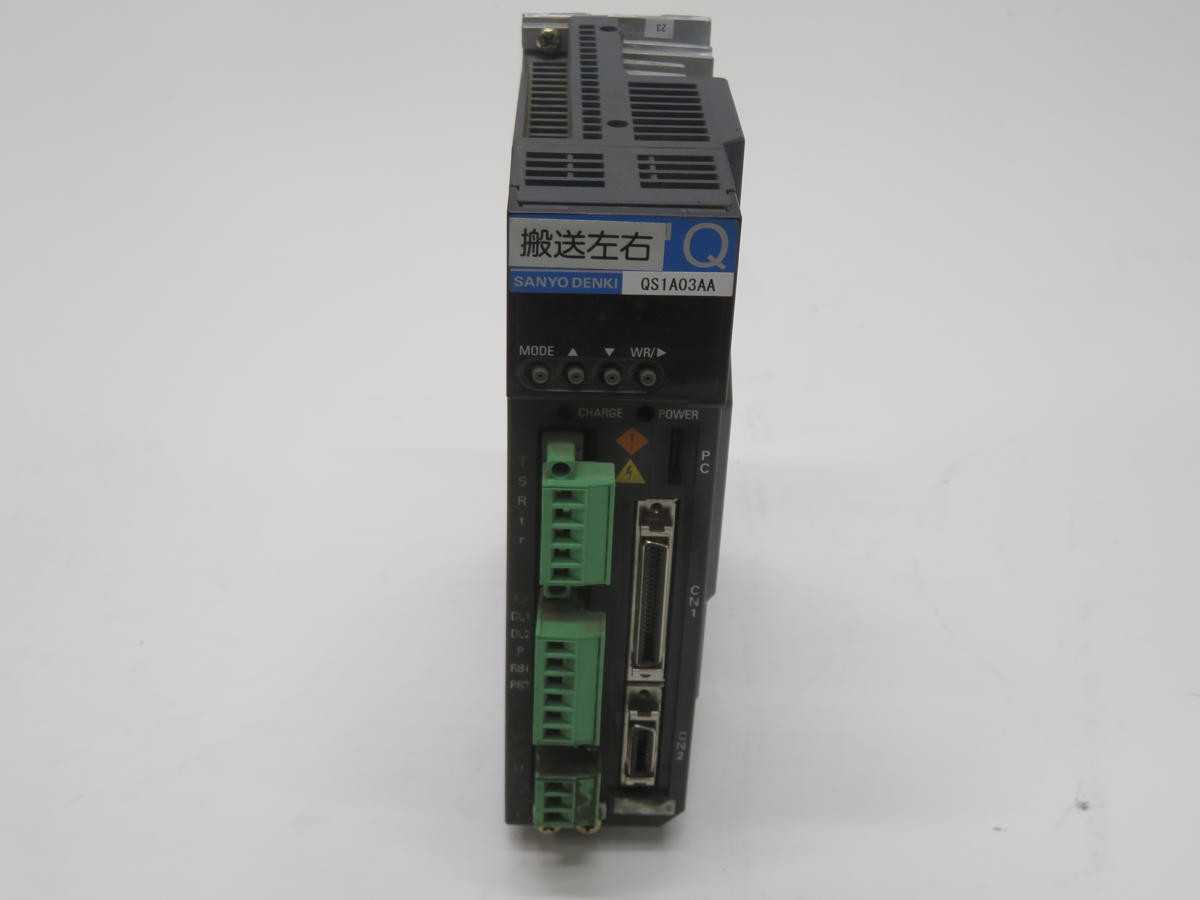 SANYO DENKI QS1A03AA SANMOTION AC SERVO DRIVE SYSTEMS T212186 - SERVO MOTORS