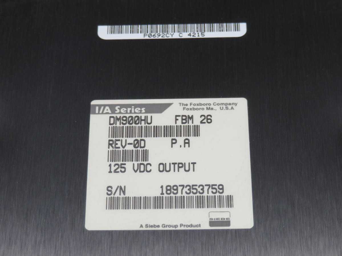 Foxboro DM900HU Output Module T212044 - Reliable Performance For Your System - AUTOMATION & CONTROLS