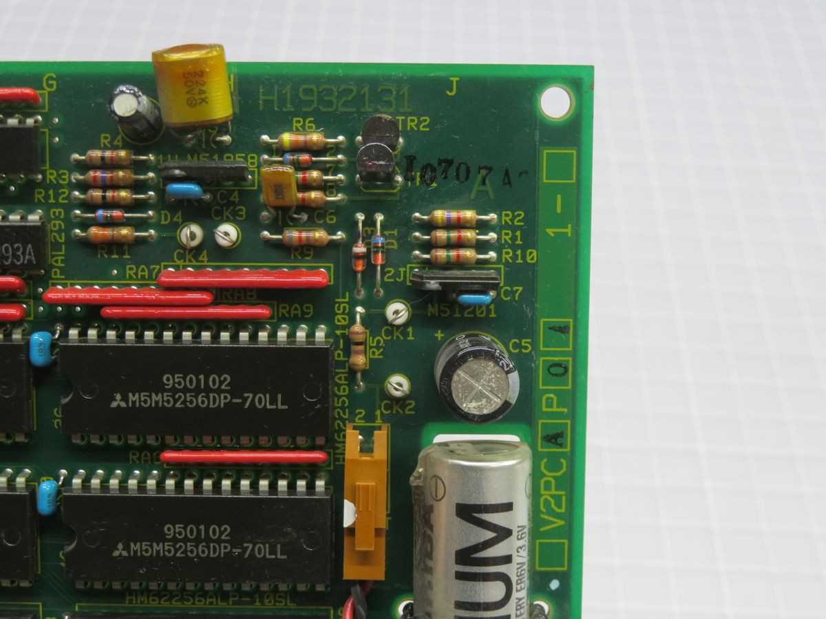Toshiba H1932131 Control Board T256801 - Reliable Performance for Your Equipment - OPERATOR CONTROLS